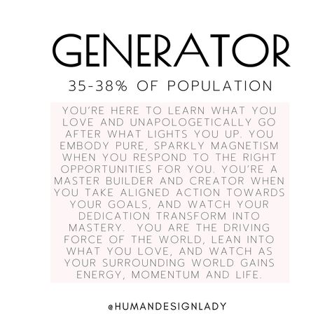 Human Design 6/2 Generator, Generators Human Design, Discovery Aesthetic, Generator Human Design, Human Design Generator, My Human Design, Human Design Types, Gene Keys, Human Design System