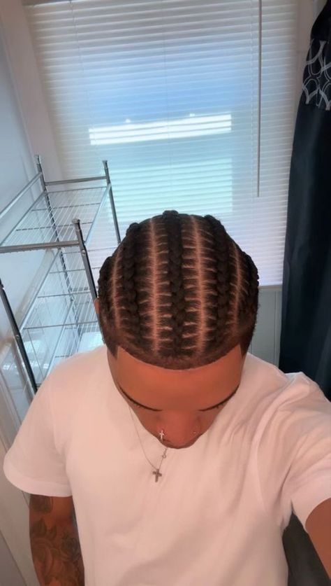 Braided Cornrow Hairstyles Men, Corn Rows For Black Men, Men Braids Hairstyles Short, Braids Hairstyles Short, Braids For Guys, How To Do Cornrows, Braids For Black Men, Men Braids Hairstyles, Cornrows For Men