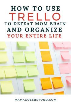 Trello Ideas, Trello Templates, Mom Brain, Digital Organization, Organization Apps, Organized Mom, Planner Pdf, Planning And Organizing, Business Organization