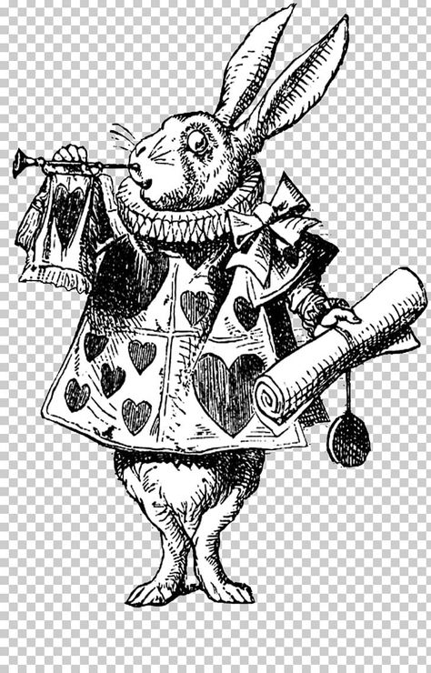 Mad Hatter Drawing, Rabbit Sketch, Wonderland Queen Of Hearts, Rabbit Alice In Wonderland, White Rabbit Alice In Wonderland, Alice In Wonderland Pictures, Wonderland White Rabbit, Rabbit Graphic, Rabbit Png