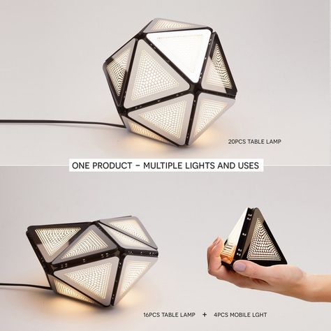 SMARTBUNCH – the world's first modular light bulb by SMARTBUNCH — Kickstarter Cardboard Lamp, Rocket Lamp, Amazing Flexibility, 3d Concept, Generative Design, Digital Fabrication, Lighting Concepts, Lightbulbs, Recycled Projects