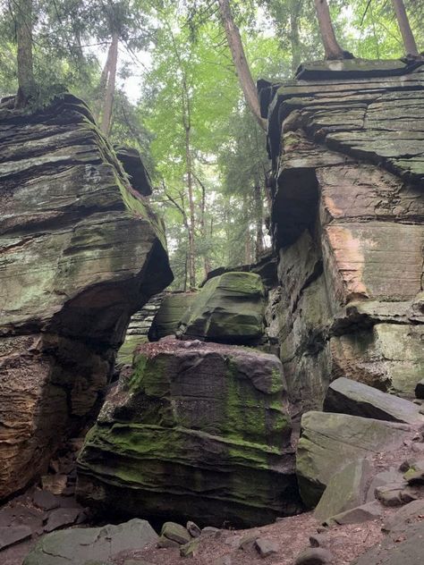 8 Overlooked Ohio State Parks to Camp With The Whole Family Kelleys Island, Ohio State Parks, Mountain Bike Action, Camping In Ohio, Backpacking Trails, State Park Camping, Hocking Hills State Park, Weekend Camping Trip, Mountain Bike Trails