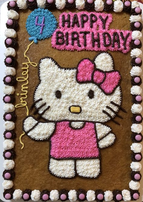 Hello Kitty Cookies, 12th Birthday, Cookie Cake, Cake Cookies, Hello Kitty, Birthday Cake, Snoopy, Happy Birthday, Mario Characters