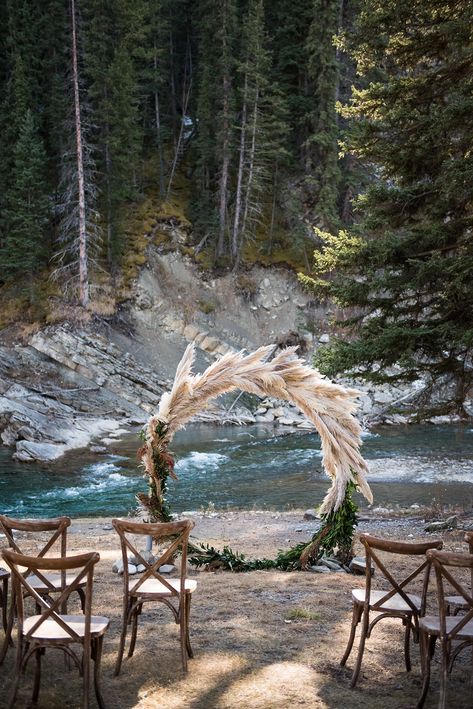 Head into the Woods with 14 Must-See Forest Weddings! | Green Wedding Shoes Circular Ceremony, Bohemian Wedding Decorations, Wedding Crashers, Mountain River, Wedding Boho, Bradley Cooper, Flowers Online, Forest Wedding, Wedding Vows