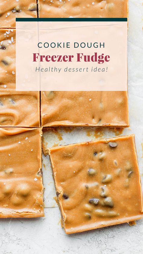 Lpr Diet, Freezer Cookie Dough, Salty Chocolate Chip Cookies, Freezer Fudge, Freezer Cookies, Naturally Sweetened Desserts, Low Sugar Treats, Healthier Treats, Healthier Sweets