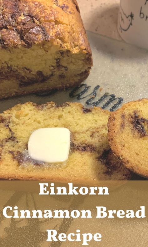 Spelt Flour Recipes, Ancient Grains Recipes, Einkorn Bread, Einkorn Recipes, Cinnamon Bread Recipe, Natural Baking, Einkorn Flour, Wheat Recipes, Cinnamon Raisin Bread