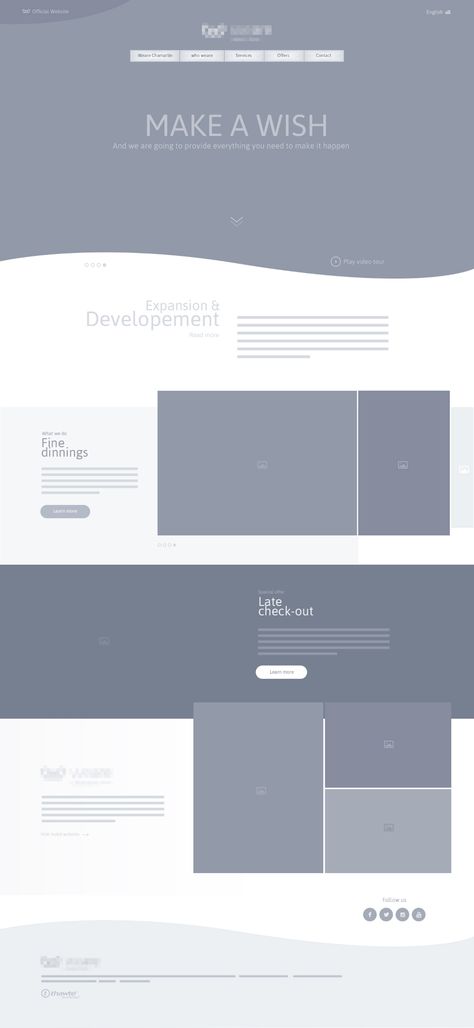 Responsive Web Design Wireframe, Responsive Web Design Layout, Wireframe Web, Wireframe Website, Beautiful Web Design, Ui Design Mobile, Wireframe Design, Web Design Quotes, Web Design Mobile