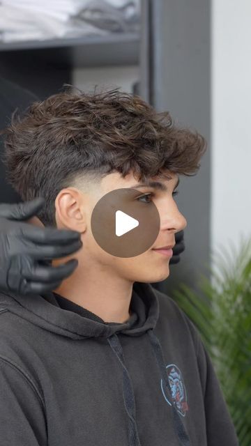 Fernando Montano on Instagram: "Try a blow out taper😮‍💨 #torontobarber #haircut #taper #barber #viral #fringe" Taper Fade Haircut Back View, Low Tapper With Messy Fringe, Tapered Blowout Men, Tapper Fade Boys Haircut Straight, Fade Cuts For Boys, Messy Fringe Haircut Men Taper, Taper Burst Fade, Textured Fringe Boys Haircut, Good Hairstyles For Boys