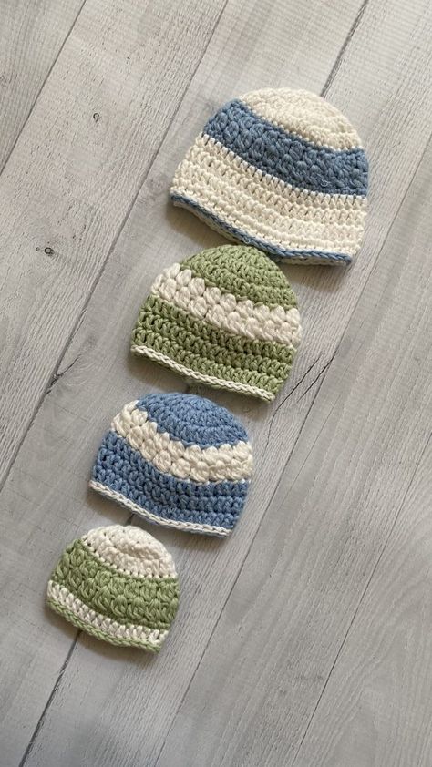 Preemie Crochet Challenge 2021 - Sunflower Cottage Crochet Crochet Preemie Hats, Crochet Twists, Crochet Challenge, Cottage Crochet, Sunflower Cottage, Crochet Baby Cap, Preemie Crochet, Preemie Hats, Crochet Baby Beanie