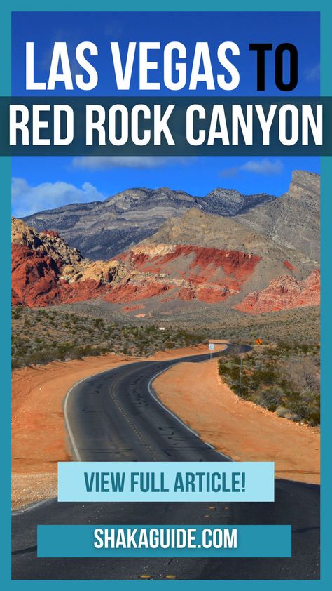 RED ROCK CANYON ROAD Red Rock Canyon Las Vegas, Red Rock Canyon, Scenic Drive, Red Rock, Natural Wonders, Day Trip, Nevada, Places Ive Been, Places To Go