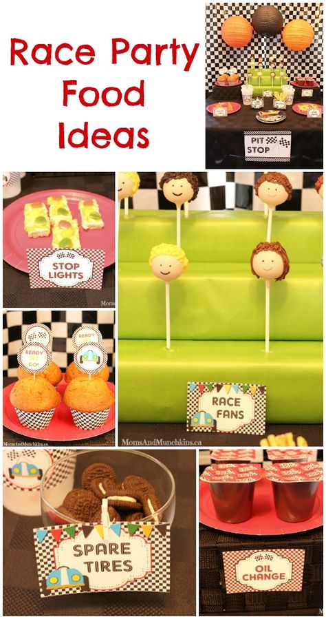 Race Car Party Food http://www.momsandmunchkins.ca/2014/07/11/race-car-party-food/ #Racing #Birthday Race Car Fruit Tray, Race Themed Snacks, Race Day Snacks, Hot Wheels Party Food, Nascar Party Food, Race Car Themed Food, Race Car Party Food, Car Party Food, Mechanic Party