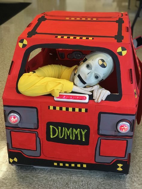 Crash test dummy Halloween costume Crash Test Dummy, Crash Test Dummies, Crash Test, Up Halloween, Baby Halloween Costumes, Baby Halloween, Halloween Costume, Video Games, Halloween Costumes