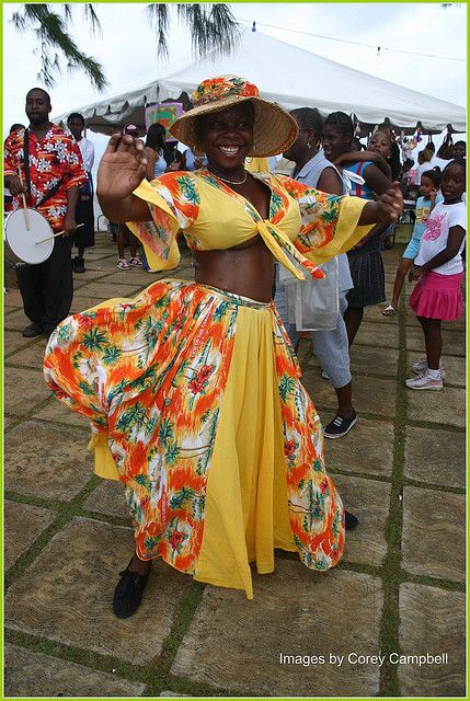 Bajan culture and beauty.    Bajan (slang for Barbadian) dancer performing with a Tuk band group Barbados Traditional Dress, Barbadian Culture, Barbados Fashion, Barbados Culture, Bajan Culture, Bahamian Culture, Carribean Fashion, Caribbean People, Caribbean Carnival