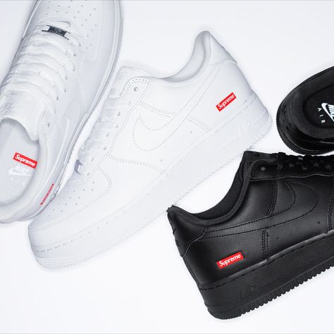 Nike x Supreme Air Force 1 sneakers, spring 2020 Supreme Forces, Supreme Af1, Supreme Nike Air Force, Nike Air Force 1 Off White Black, Nike Sf Air Force 1, Dc Sneaker, House Architecture Design, Nike Air Force Sneaker, Nike Air Force