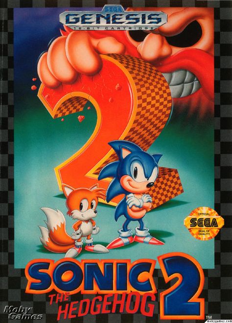 Sonic the Hedgehog 2 Sega Genesis Mega Drive Games, Sonic The Hedgehog 2, Sega Genesis Games, Sonic 2, Sega Mega Drive, Sega Games, Classic Video Games, Retro Videos, Retro Video Games