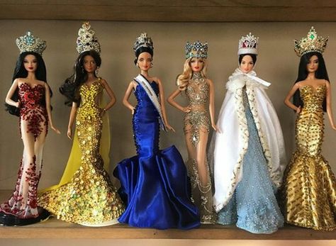 Barbie Miss, Miss America, Birthday Presents, Body Goals, Mermaid Formal Dress, Barbie Dolls, Diva, Prom Dresses, Prom