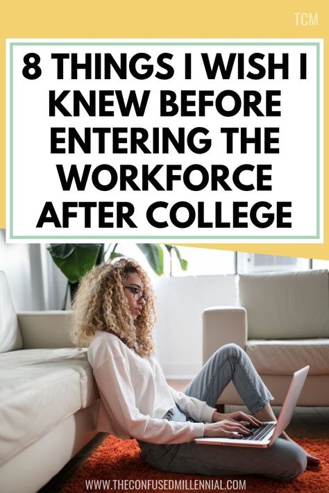 8 Things I Wish I Knew Before Entering The Workforce After College College Backpack Essentials, Career Books, Women Career, Colorado Living, Post Grad Life, College Notes, College Essentials, Study Techniques, Career Inspiration