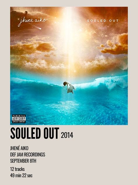 minimal aesthetic polaroid album poster for souled out by jhene aiko Album Covers Jhene Aiko, Jhene Aiko Album, Room Pic, Polaroid Album, Indie Movie Posters, Song Posters, Out Aesthetic, Music Cover Photos, Minimalist Music