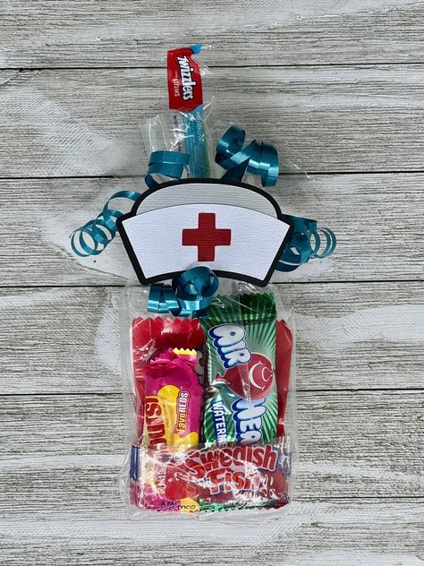 Small Nurses Week Gifts, Nursing Party Favors, Nurse Gifts Appreciation, Nurse Thank You Gift, Thank You Gifts For Nurses, Nursing Week Ideas, Nurses Week Ideas Appreciation Gifts Diy, Nurses Day Gift Ideas Diy, Gifts For Nurses Appreciation