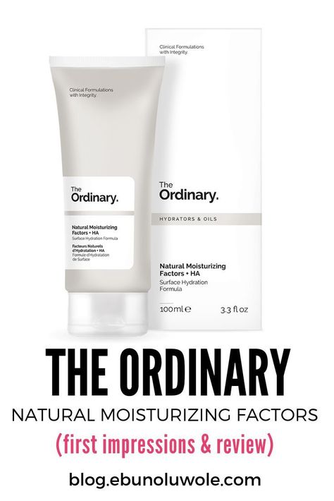 Here’s a review of one of my fave moisturisers: The Ordinary Skincare Natural Moisturizing Factors. #theordinaryskincare #skincareproducts #facemoisturizer The Ordinary Moisturizer, Skincare Routine The Ordinary, Ordinary Moisturizer, The Ordinary Skincare Review, Skincare The Ordinary, Skincare Dry Skin, Ordinary Skincare Routine, The Ordinary Squalane, Ordinary Niacinamide