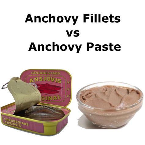 Anchovy Paste vs Anchovy Fillets: Swapping and Substitutes - The Flavor Dance Anchovy Recipes, Anchovy Paste, Anchovy Sauce, Paste Recipe, Shrimp Paste, Easy Eat, Ingredient Substitutions, How To Cook Fish, Cooks Illustrated