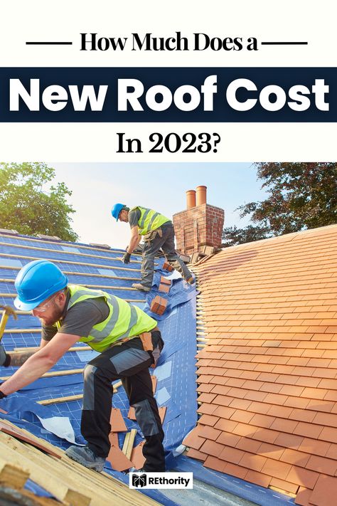 Are you thinking of installing a new roof? Before you make this major home renovation decision, you'll want to know the answer to the question: How much does a new roof cost? Get the answers you need to make the best decision for your home and budget with this comprehensive guide to the costs of installing a new roof. Roof Options Home, Roofing Estimate, Backyard Sanctuary, Beach Bungalow, Cozy Patio, Roofing Companies, Cool Roof, New Roof, Roof Installation