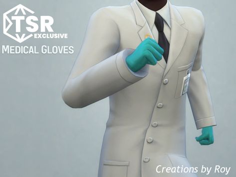 Vet Scrubs, Zebra Print Skirt, Doctor Outfit, The Sims 4 Packs, Sims 4 Teen, Hospital Outfit, Sims Four, Medical Glove, Sims 4 Cc Packs