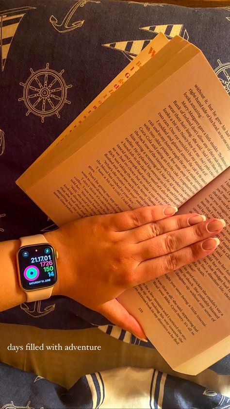 Apple watch, apple watch rings, apple watch statistics, reading aesthetic, night time routine Reading Aesthetic Night, Apple Watch Rings, Watch Rings, Time Routine, Reading Aesthetic, Night Time Routine, Night Time, Statistics, Healthy Habits