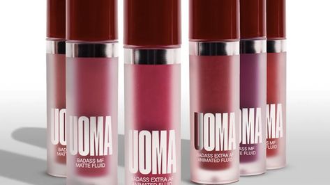 Uoma Beauty, Metallic Lipstick, Matte Lipsticks, The Baddest, Bold Lips, Beauty Lipstick, Matte Metallic, A Chef, How To Line Lips