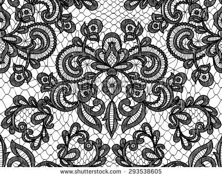 Black Lace Pattern Stock Photos, Royalty-Free Images & Vectors ... Roseary Tattoo, Henna Paisley, Lingerie Cookies, V Tattoo, Mandala Henna, Henna Stencils, Lace Background, Episode Interactive Backgrounds, Decoupage Napkins