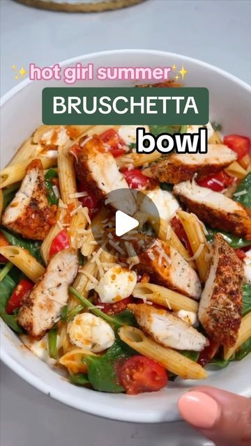 MaKayla Kim Thomas on Instagram: "Just trust me 😌 the meal of summer for me 🔥 

Can eat this one hot or cold, and change it up according to your needs/preferences 🫶🏼 

Bruschetta bowls are from Holy Grail cookbook! 

get all my easy ideas, realistic recipes, and everything you need to crush your goals all in ONE spot 💪🏼 digital cookbooks + fitness plans here 👉🏼 makaylathomas . com 

#healthymeals #mealprep
#highproteinmeals #healthylunches #quickmeals #easymeals #bruschetta" Makayla Thomas, Fitness Plans, Healthy Eating Diets, Healthy High Protein Meals, Healthy Bowls, Easy Healthy Meal Prep, Macro Meals, Quick Meal, Easy Ideas