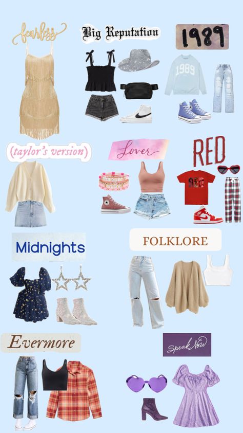 #taylorswift #fyp #outfitinspo #vintage #taylorswiftconcertoutfit #albums Taylor Swift 1989 Tour, Taylor Swift Costume, Taylor Swift Birthday Party Ideas, Taylor Swift Dress, Taylor Outfits, Taylor Swift Birthday, Taylor Swift Fan Club, Taylor Swift Tour Outfits, Taylor Swift Cute