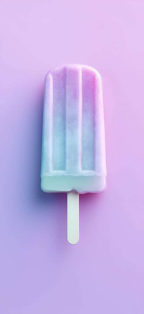 A high-definition, ultra-detailed image of a lavender and mint popsicle on a lavender colored background. Popsicle Pictures, Mint Color Aesthetic, Background Summer Aesthetic, Popsicle Aesthetic, Popsicle Wallpaper, Summer Aesthetic Wallpaper, Pastel Inspiration, Popsicle Art, Mint Aesthetic