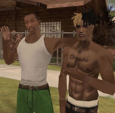 Grand Theft Auto Artwork, Gta Funny, Carl Johnson, Image Meme, Cursed Memes, Gta Sa, Lil Pump, Funny Profile, San Andreas