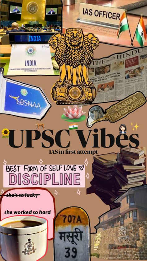 IAS officer UPSC wallpaper LBSNAA Discipline Vibes Ias Upsc Wallpapers, Career Quotes Inspirational, Exam Motivation Quotes, School Motivation Quotes, Upsc Notes, Study Inspiration Quotes, Job Motivation, Manifesting Vision Board, Inspirational Music Quotes