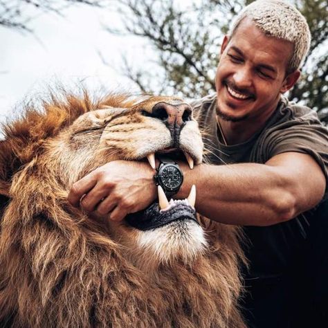 Friendly Lion Watch Campaign, Paing Takhon, Dean Schneider, Kim Tae Hyung, Toni Mahfud, Christian Hogue, Lions Photos, Witcher Art, Dog Photoshoot