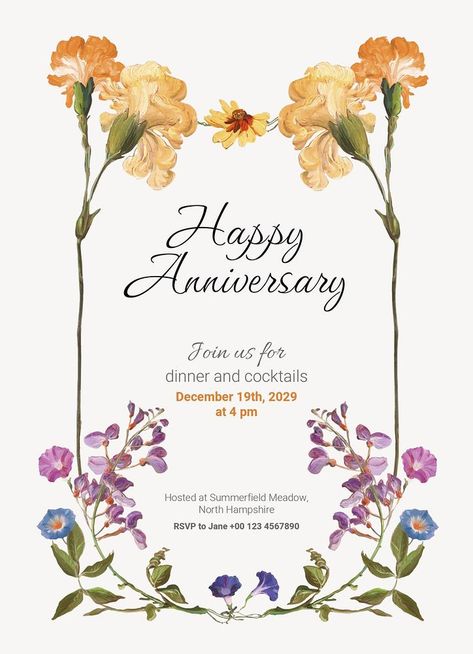 Aesthetic Invitation, 25th Wedding Anniversary Invitations, Invitation Design Inspiration, Hindu Wedding Invitation Cards, Anniversary Party Invitations, Hindu Wedding Invitations, Aesthetic Templates, Bespoke Invitations, Anniversary Invitation