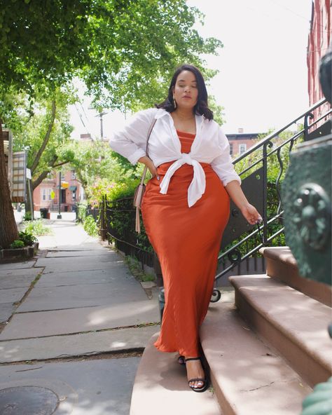 Elegant Plus Size Dresses, Autumn Fashion Trends, Denise Mercedes, Chubby Girl Outfits, Curvy Fashion Summer, Autumn Dresses, Asos Dress, Maxi Slip Dress, Curvy Girl Fashion