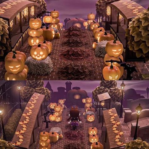 Acnh Halloween Island Ideas, Pumpkin Festival, Animal Crossing Guide, Spooky Town, Animal Crossing Wild World, Animal Crossing Villagers, Animal Crossing Pocket Camp, New Animal Crossing, Animal Crossing Game