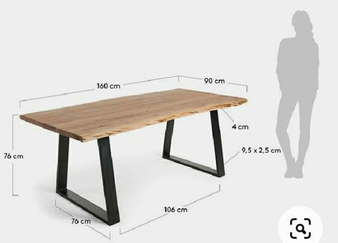 Real Wood Desk, Welded Furniture, Furniture Design Chair, Garage Work Bench, Spanish Design, Live Edge Table, Kave Home, Australia Living, Nalu