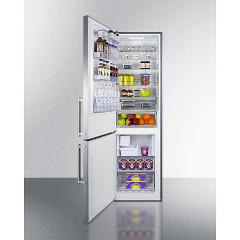 Counter Depth Refrigerator, Door Rack, Bottom Freezer Refrigerator, Door Alarms, Digital Thermostat, Stainless Steel Refrigerator, Counter Depth, Steel Racks, Steel Cabinet