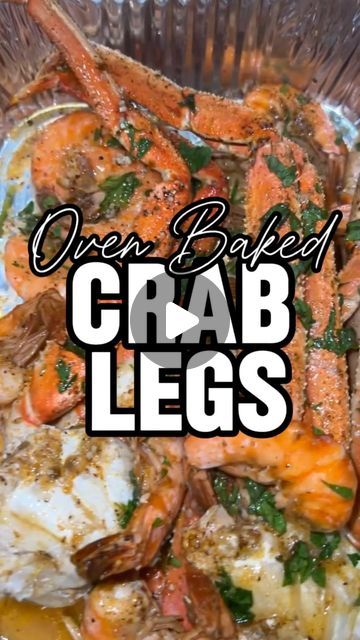 Britney on Instagram: "Oven Baked Crab Legs 🦀🤤  #CrabLegs #OvenBakedCrabLegs #TannerCrab #TannerCrabLegs #crab #Seafood #SeafoodSunday #SeafoodLover  #SouthernCooking #SundayDinner #ItsSoGoodYall #Homemade #MadeFromScratch #dinner #dinnerideas #cookwithme #foodporn #easydinner #recipes #momrecipes #blackgirlscook #cookingtiktok #easymeal #fyp #foryou  #webougielikethat #ItsSoGoodYall" Snow Crab Legs Recipe Boiled, Crab Leg Recipes Boiled, Crab Legs Recipe, Baked Crab, Seafood Bake, Budget Family Meals, Yummy Seafood, Best Seafood Recipes, Sweet Ideas