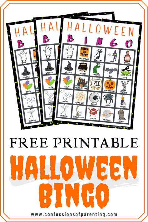 Get your free printable Halloween Bingo cards for a ghoulishly good time! Perfect for parties and classroom fun. Halloween Kid Games, Halloween Bingo Free, Bingo Printable Free, Halloween Bingo Printable, Bingo Ideas, Bingo Free Printable, Halloween Bingo Game, Halloween Bingo Cards, Bingo For Kids