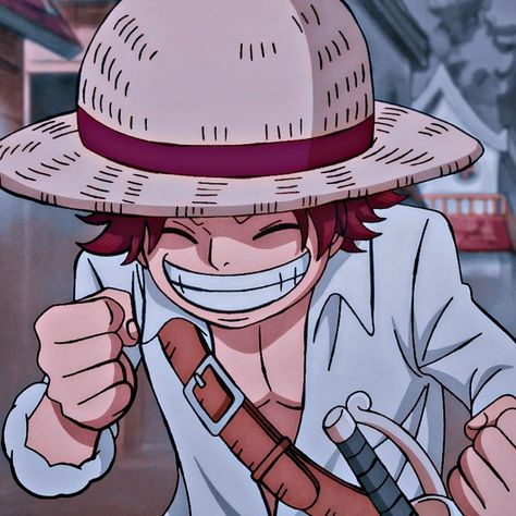 Shanks Icon, Red Hair, Red, Hair, Anime