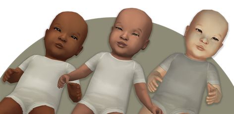 Skin Overlay, Newborn Bassinet, Sims 4 Cc Eyes, Sims Baby, Sims 4 Game Mods, Sims 4 Cc Skin, Tumblr Sims 4, Sims 4 Characters, Newborn Onesies