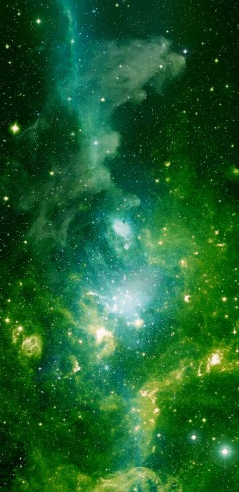 Green Stars Wallpaper, Green Nebula, Green Nature Wallpaper, Nebula Wallpaper, Background 4k, Green Galaxy, Stars Wallpaper, Hd Wallpaper 4k, Galaxy Background