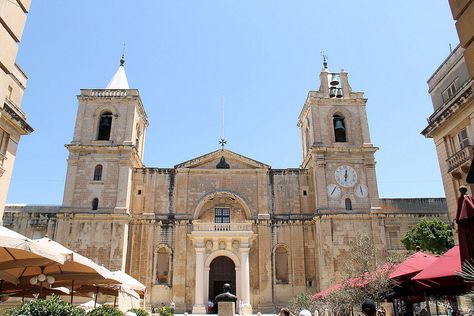 St John's Co-Cathedral, Valetta, Malta | by dfeehely. Fort St Angelo Malta, Red Tower Malta, Valetta Malta Photography, St Johns Cathedral Malta, Malta Streets, Malta Gozo, Maltese Islands, Malta Island, Mediterranean Sea