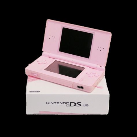 Pink Nintendo Ds, Pink 3ds, Pink Nintendo, Put The Phone Down, Youtube Editing, Pink Games, Black App, Nintendo Switch Accessories, Gameboy Advance