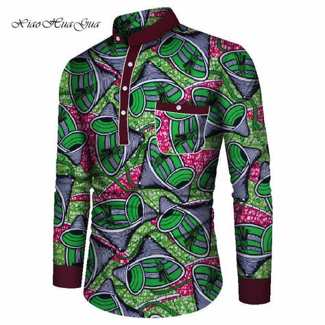 African Kitenge Shirts For Men, Africa Shirts For Men, Mens Kitenge Shirt Designs Latest, Chitenge Shirts For Men, African Men Fashion Shirts Mens Tops, Traditional Shirts For Men African, African Men Fashion Shirts, Latest African Wear For Men, Dashiki Outfit