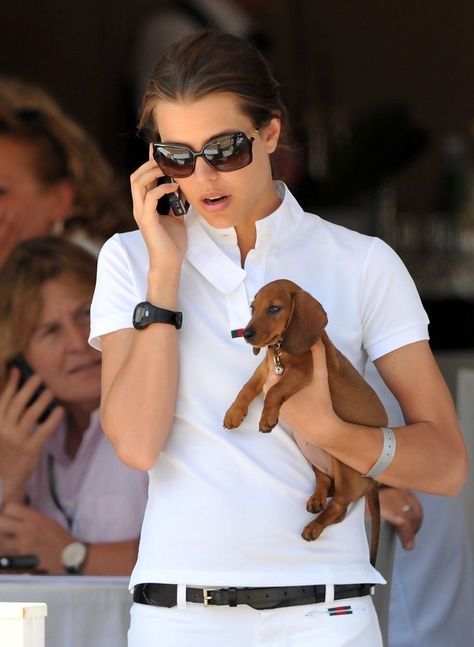 Feminine Tomboy, Andrea Casiraghi, Caroline Of Monaco, Charlotte Casiraghi, Princess Caroline, Estilo Preppy, Princess Grace, Looks Street Style, Short Legs